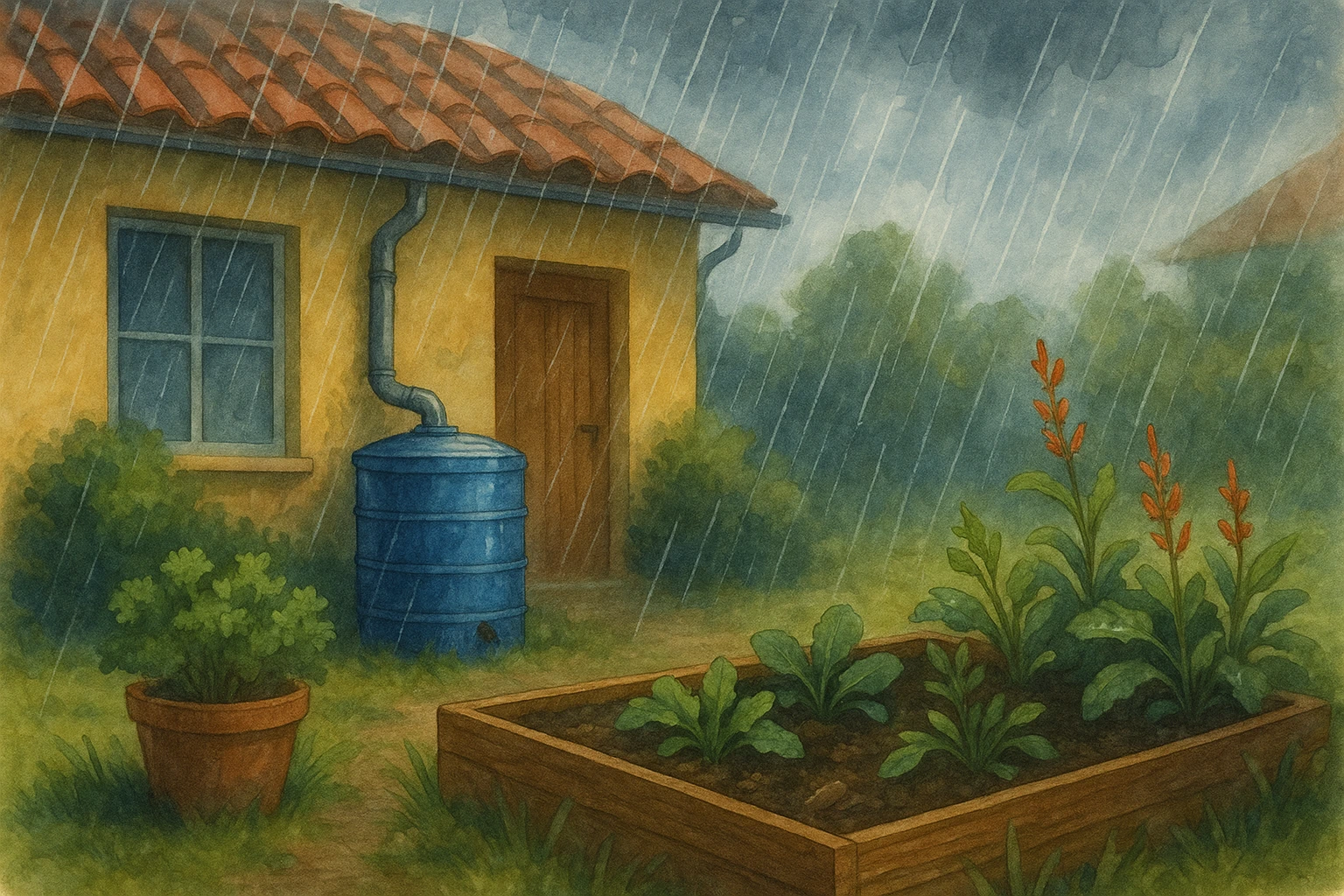 Rainwater Harvesting for Homes and Gardens